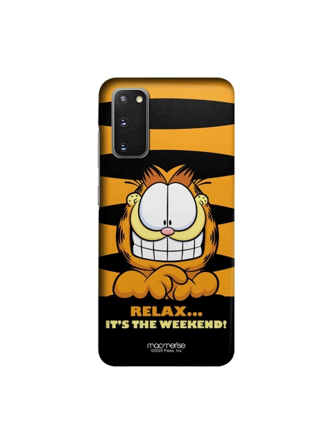 

macmerise Yellow & Black Weekend Garfield Samsung Galaxy S20 Back Case