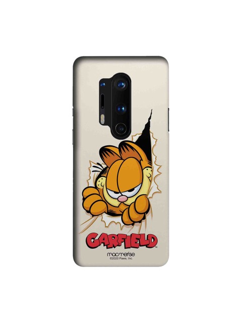

macmerise Yellow & Red Heres Garfield OnePlus 8 Pro Back Cover