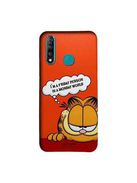 

macmerise Orange & Yellow Friday Garfield Vivo Z1 Pro Garfield Back Case