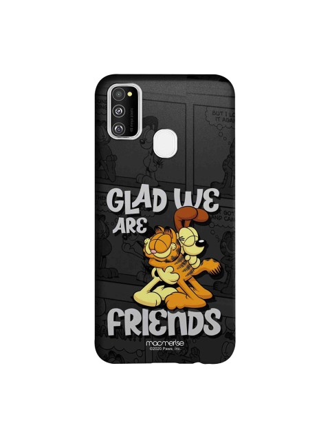 

macmerise Black & Brown Friendly Catdog Samsung Galaxy M30S Back Case