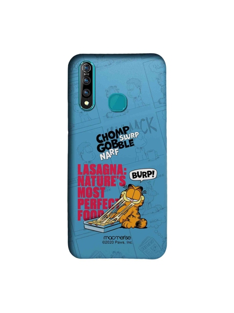 

macmerise Blue & Pink Garfield Perfect Food Vivo Z1 Pro Case