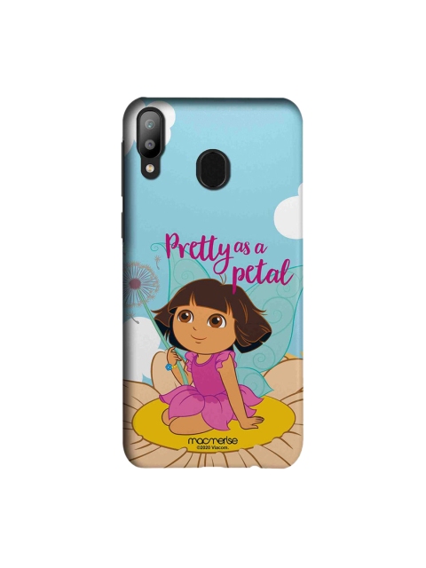 

macmerise Pink & Blue Pretty Dora Printed Samsung Galaxy M20 Back Case
