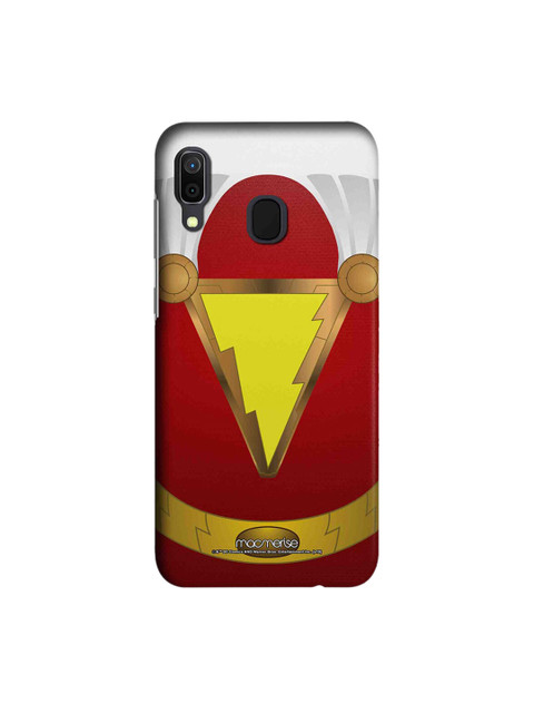 

macmerise Red & Yellow DC Comics Suit Up Shazam Samsung Galaxy A30 Case