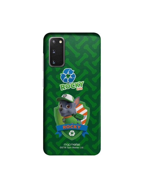 

macmerise Green & Blue Rocky Paw Patrol Samsung Galaxy S20 Back Case