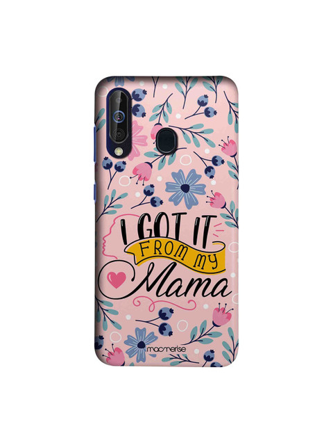 

macmerise Pink & Blue From My Mama Samsung Galaxy A60 Back Cover