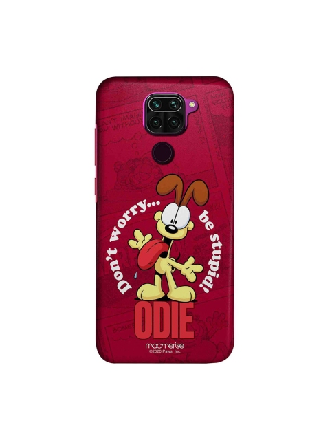 

macmerise Pink & Yellow Odie Don't Worry Xiaomi Redmi Note 9 Back Cover