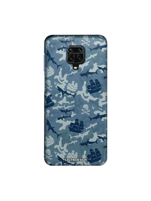 

macmerise Blue & Grey Pirates Pattern Xiaomi Redmi Note 9 Pro Max Back Cover