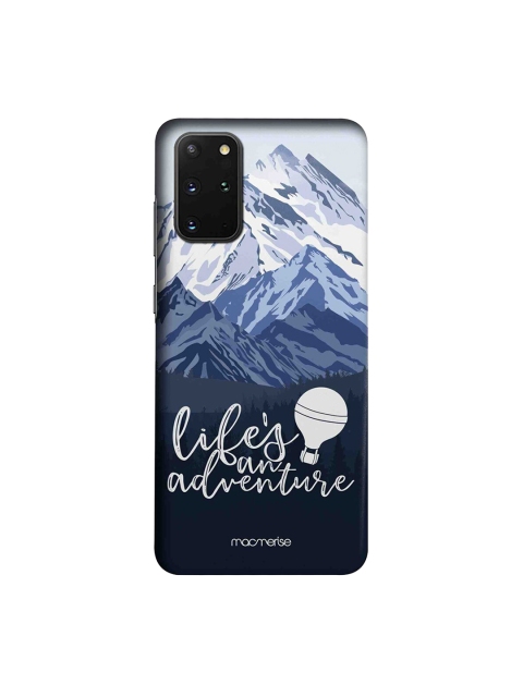 

macmerise White & Blue Lifes An Adventure Samsung Galaxy S20 Plus Back Case