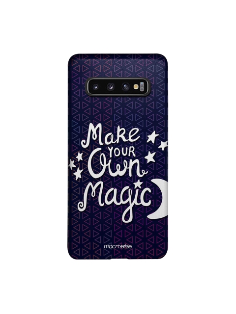 

macmerise Blue & White Make Your Magic Samsung Galaxy S10 Macmerise Illustrations Back Case