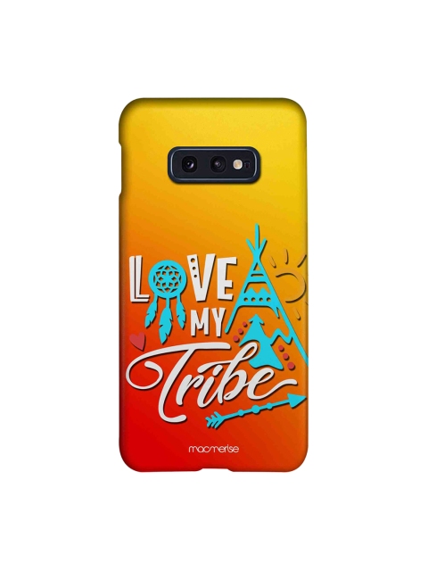 

macmerise Yellow & Red Love My Tribe Samsung Galaxy S10E Back Cover