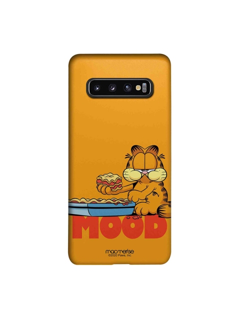 

macmerise Orange & Blue Garfield Lasagna Mood Samsung Galaxy S10E Case