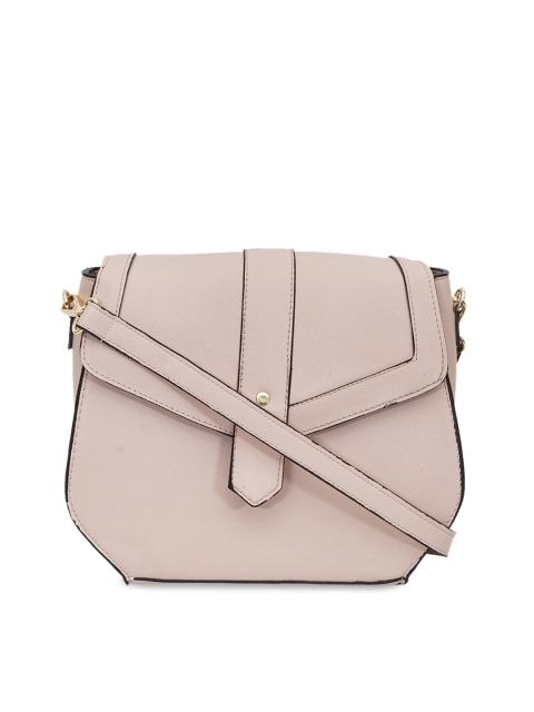 

Diwaah Peach-Coloured Solid Sling Bag