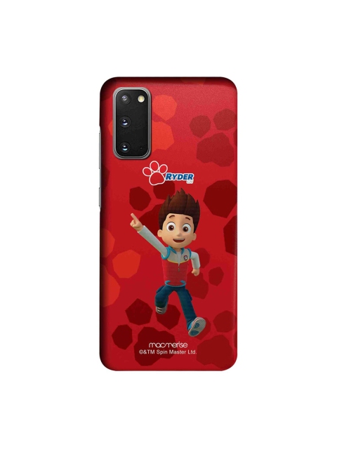 

macmerise Red & Brown Ryder Paw Patrol Samsung Galaxy S20 Back Case