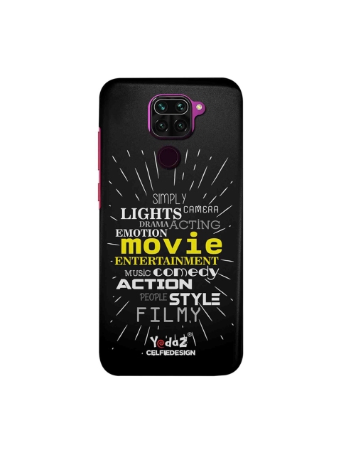 

macmerise Black & White Movie Entertainment Comedy Xiaomi Redmi Note 9 Back Case