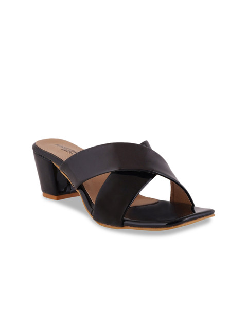 

SCENTRA Women Black Solid Block Heels