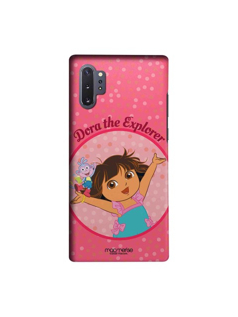 

macmerise Pink & Blue Joyful Dora Samsung Galaxy Note 10 Plus Case
