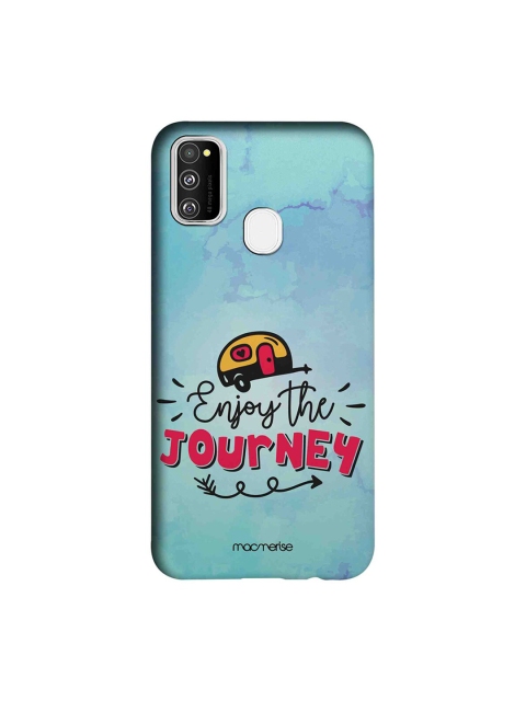 

macmerise Sea Green & Red Enjoy The Journey Samsung Galaxy M30S Back Case