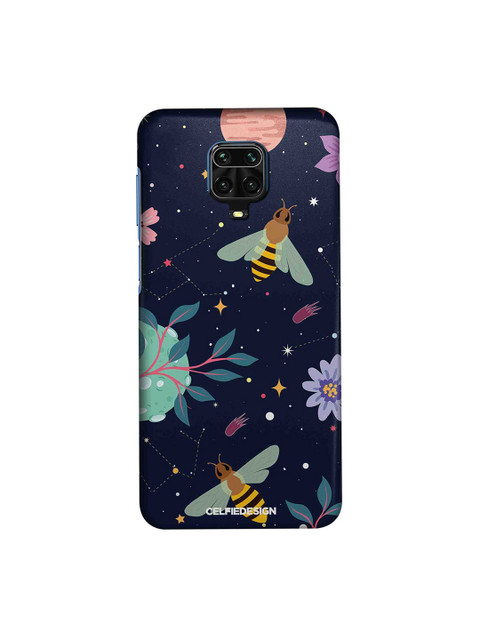 

macmerise Blue & Green Space Bees Redmi Note 9 Pro Case