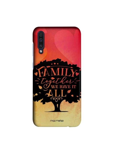 

macmerise Red & Yellow Family Is All Samsung Galaxy A50 Back Cover