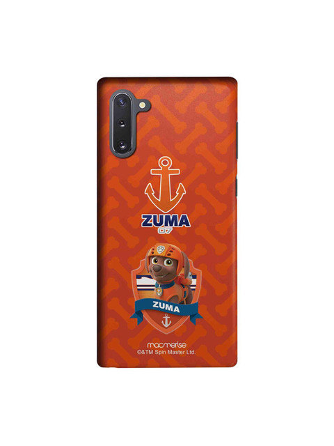 

macmerise Orange & Blue Zuma Paw Patrol Samsung Galaxy Note 10 Back Case