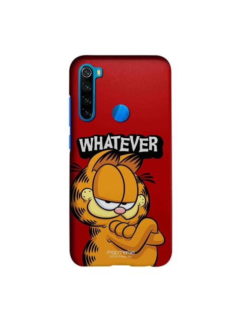 

macmerise Red & Brown Yeah Whatever Xiaomi Redmi Note 8 Back Case