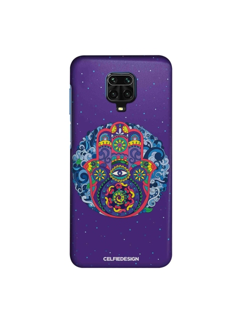 

macmerise Purple & Pink Humsa Mandala Xiaomi Redmi Note 9 Pro Back Cover