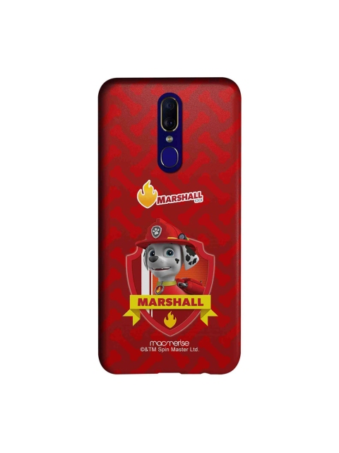 

macmerise Red & Yellow Marshall Paw Patrol Printed Oppo F11 Back Case