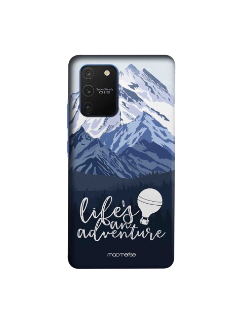 

macmerise Blue & White Life's An Adventure Samsung Galaxy S10 Lite Back Cover