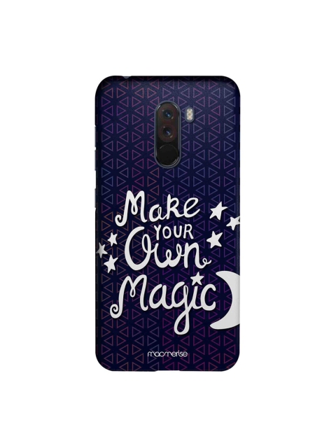 

macmerise Navy Blue & White Make Your Own Magic Xiaomi Poco F1 Back Case