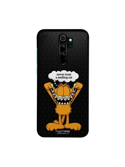 

macmerise Black & Orange Smiling Garfield Xiaomi Redmi Note 8 Pro Back Case