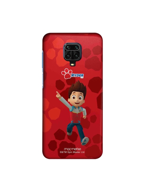 

macmerise Red & Maroon Ryder Paw Patrol Redmi Note 9 Pro Max Back Case