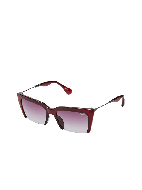 

IDEE Women UV Protected Gradient Square Sunglasses IDS2158-C2SG, Maroon