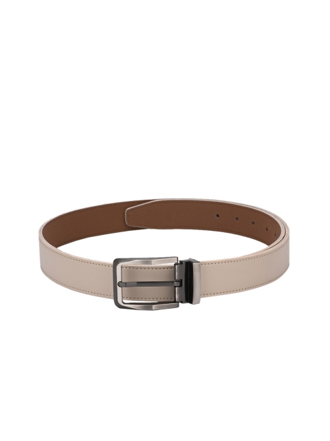 

Calvadoss Men Beige Solid Belt