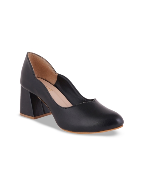 

SCENTRA Women Black Solid Pumps