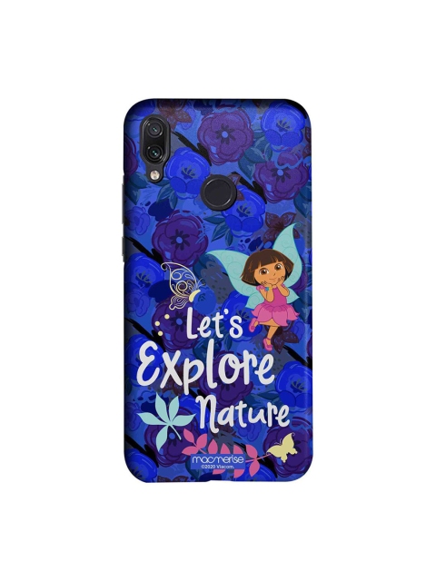 

macmerise Blue & Purple Explore with Dora Xiaomi Redmi Note 7 Pro Back Case