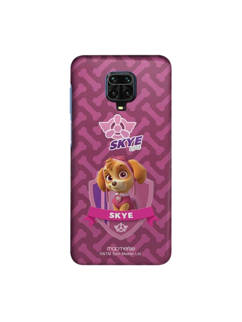 

macmerise Pink & Purple Skye Paw Patrol Xiaomi Redmi Note 9 Pro Back Case