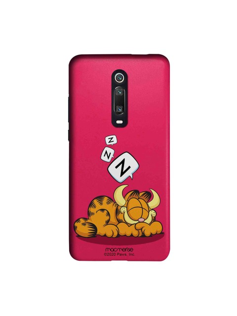 

macmerise Pink & Brown Sleepy Devil Garfield Xiaomi Redmi K20 Pro Back Case
