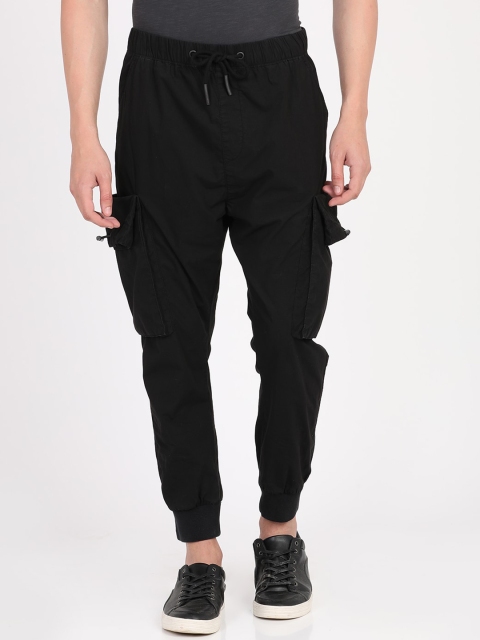 

Breakbounce Men Black Slim Fit Joggers