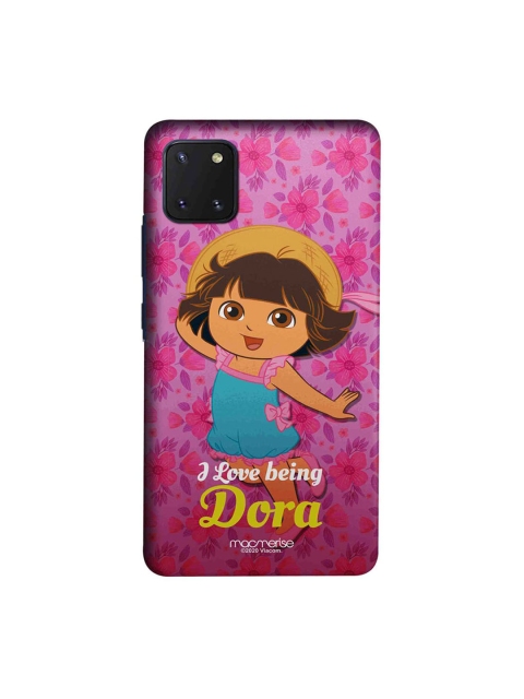 

macmerise Pink & Blue Lovely Dora Samsung Galaxy Note 10 Lite Case