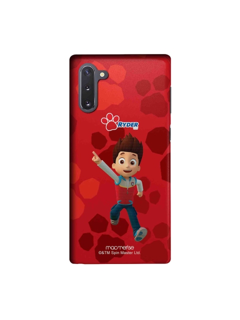 

macmerise Red & Blue Cartoon Characters Ryder Paw Patrol Samsung Galaxy Note 10 Mobile Back Case
