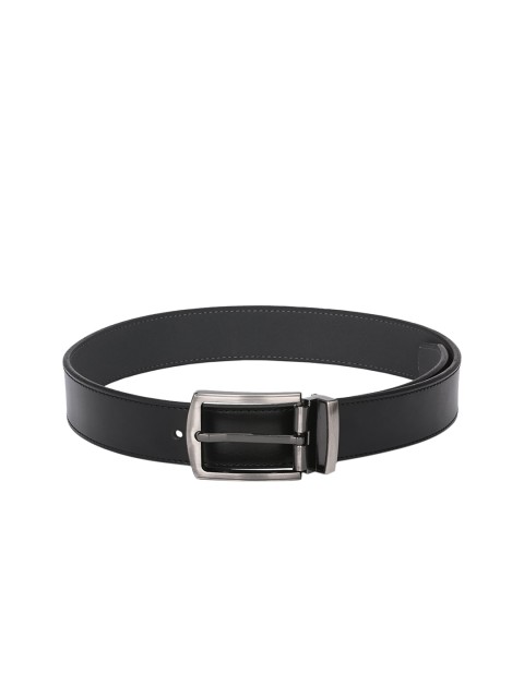 

Calvadoss Men Black Solid Sustainable Belt