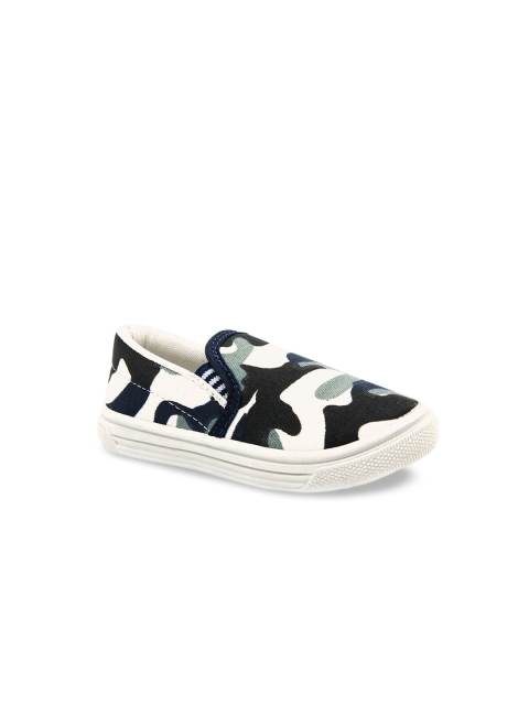 

Jazzy Juniors Boys Blue & Green Slip-On Sneakers