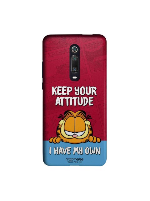 

macmerise Pink & Blue Attitude Garfield Xiaomi Redmi K20 Pro Back Cover