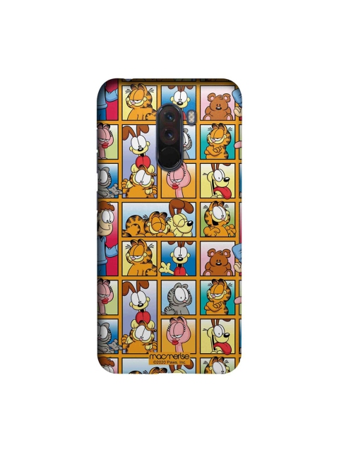 

macmerise Brown & Blue Garfield Collage Xiaomi Poco F1 Back Case
