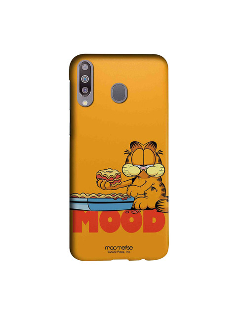 

macmerise Brown & Orange Lasagna Mood Samsung Galaxy M30 Back Case