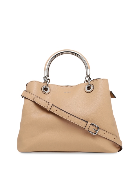 

ALDO Beige Solid Handheld Bag