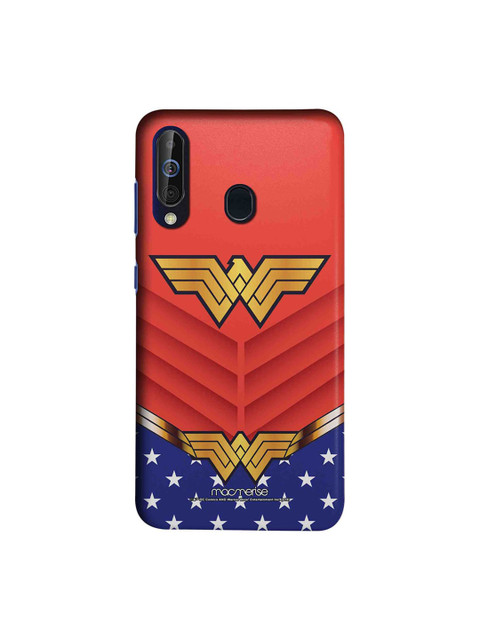 

macmerise Red & Blue DC Comics Suit Up Wonder Woman Samsung Galaxy M40 Case