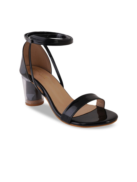 

SCENTRA Women Black Solid Block Heels