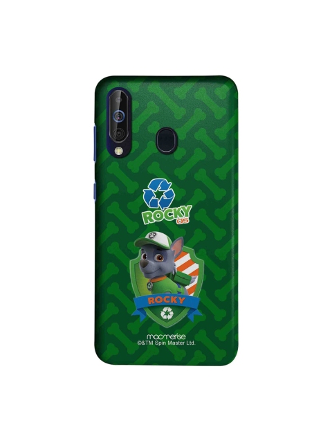

macmerise Green & Blue Rocky Paw Patrol Samsung Galaxy M40 Case