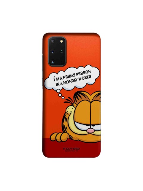 

macmerise Orange & Brown Friday Garfield Samsung Galaxy S20 Plus Back Case